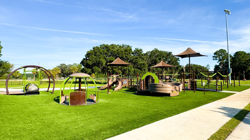 Ambuc Park Playground in Savannah, Georgia - one of the best playgrounds in Savannah