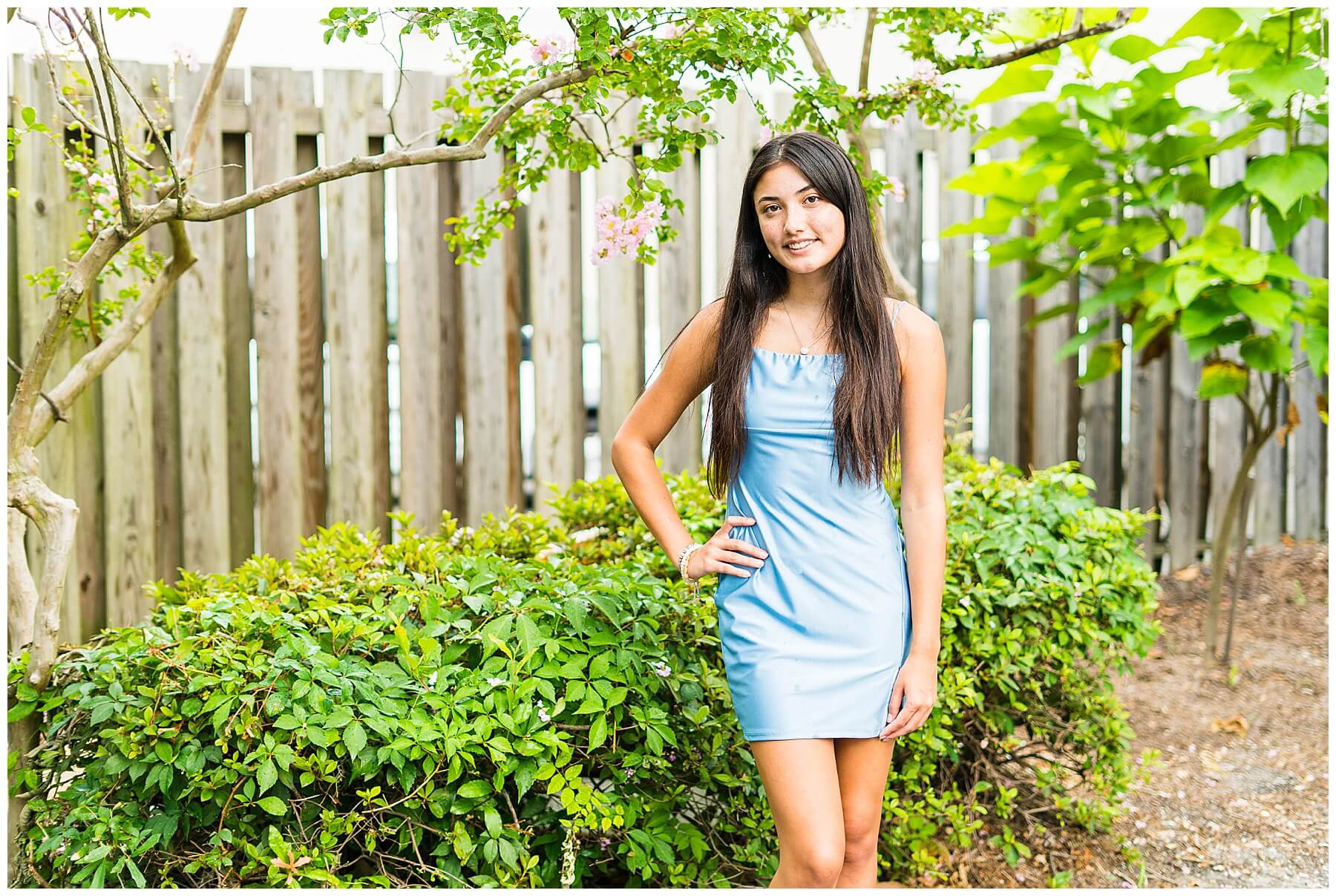 downtown Savannah senior portraits